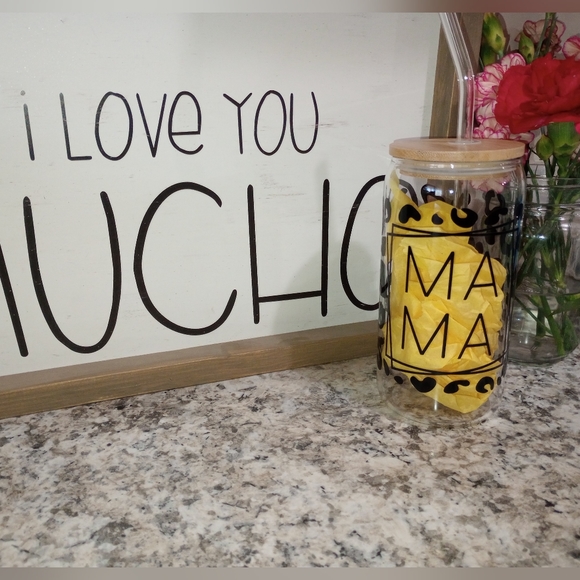 Glass can - Picture 1 of 1